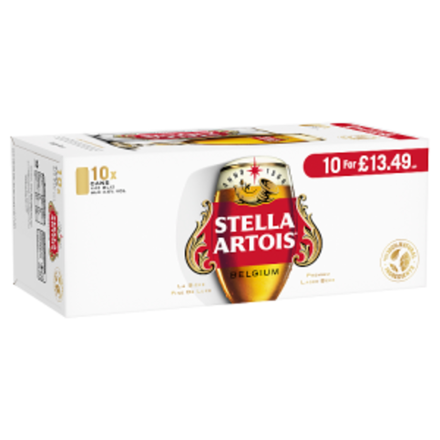 Order Stella Artois Belgium Premium Lager Beer X Ml From Keystore