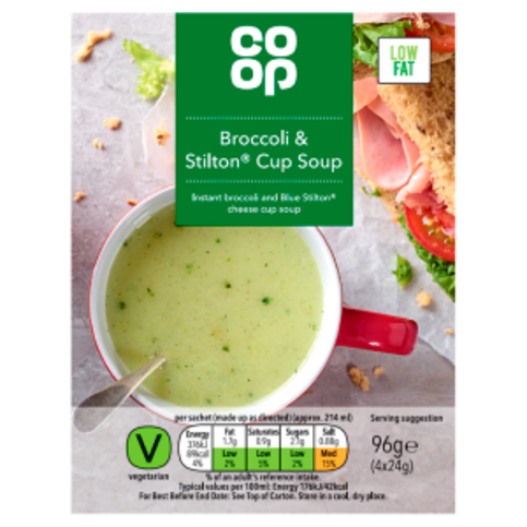 Broccoli and stilton best sale cup a soup