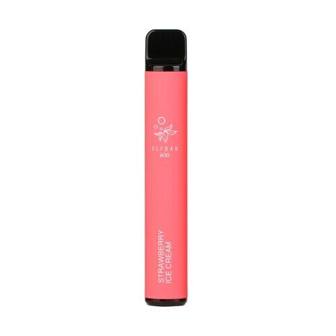 Order Elf Bar Disposable Vape - 600 Puffs - Strawberry Ice Cream From 